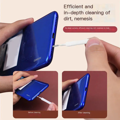Multi-Function Cleaning Brush for Phone Ports and Speakers
