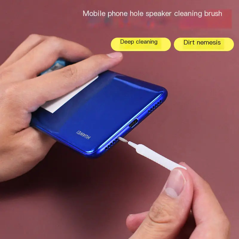 Multi-Function Cleaning Brush for Phone Ports and Speakers